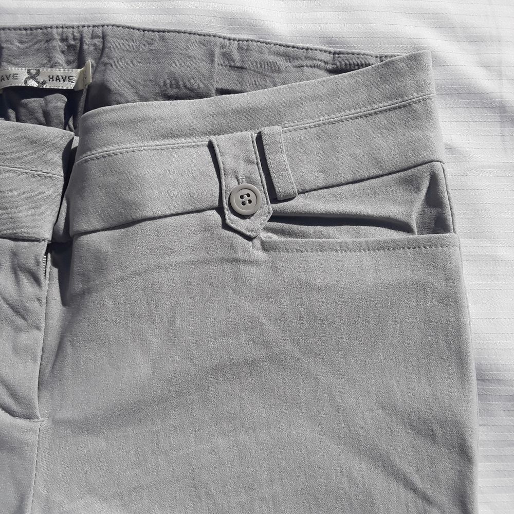 Have&Have grey flat front pant - Picture 11 of 12